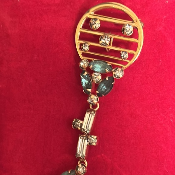 Marks & Spencer (signed M&S) 1/20 12k GF Convertible Brooch/Pendant - 3” x 7/8” - Picture 3 of 7